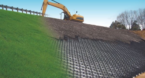 کاربرد ژئوسل در تثبیت شیب‌ها